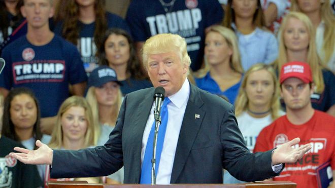 Debat Capres AS, Trump bawa tiga perempuan 